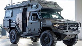 Cougar MRAP Camper: Military-Grade Adventure Vehicle