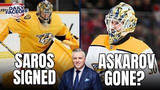 If Saros Signs, is Yaroslav Askarov on the Market? | Daily Faceoff Live