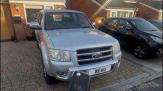 Ford ranger, UK Car startup.