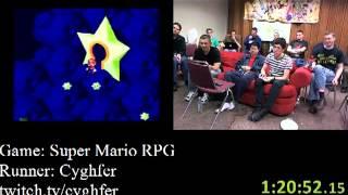 Super Mario RPG - SPEED RUN (3:00:21) by Cyghfer - AGDQ 2012