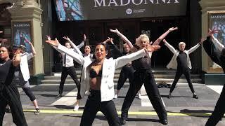 Madonna Flashmob for Madame X - London Palladium