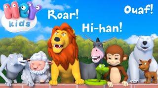 Sons d'animaux pour bébé | Les animaux pour enfants | HeyKids - Chansons pour bébé