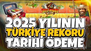 Big Bass Splash  2025 YILININ TÜRKİYE REKORU TARİHİ KAZANCI #slotoyunları #slot #bigbasssplash