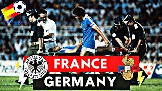 Germany vs France 3-3 ( 5-4 ) All Goals & Highlights ( 1982 World Cup)