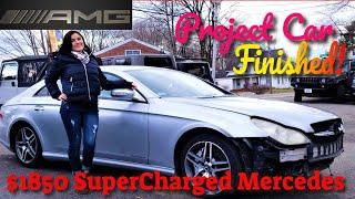 The $1850 Supercharged AMG Project Car is Finished! - Flying Wheels