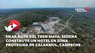 Sedena construye un hotel en zona protegida de Calakmul y oculta su existencia hasta a la UNESCO