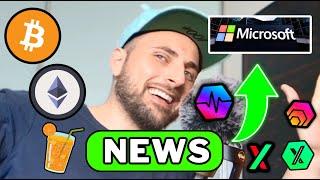  JUICY NEWS !! 🟢 BTC $68K, Microsoft votes to add Bitcoin to Balance sheet, Altcoins, Cycles, $ICSA