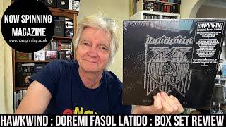 Unboxing Hawkwind Doremi Fasol Latido 3CD/2Blu-ray Deluxe Edition