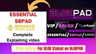 BPAD Bloktopia Binance Chain New Launchpad