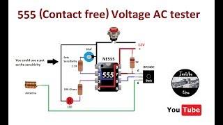 555  Contact Free Voltage Detector