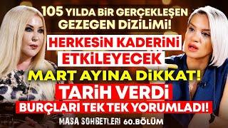 105 Yılda Bir Gerçekleşen Gezegen Dizilimi! Mart Ayına DİKKAT Tarih Verdi Burçları TEK TEK YORUMLADI