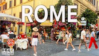 Rome, Italy 4K Walking Tour | Stunning Summer 2024 in HDR