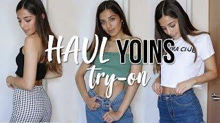 GRAN HAUL TRY-ON YOINS.COM | Valentina Gonzzz