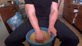 How I blew my forearms with rice