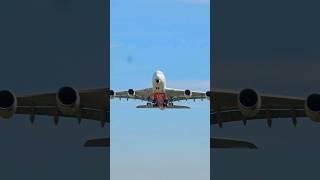 Jetting of into the 'WEEKEND' Airbus A380 #airplane #plane #takeoff #shorts