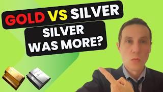 Gold vs Silver - When Was Silver Worth More Than Gold? (PART1)