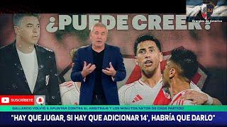 Bombazo River y Marcelo Gallardo Pidieron que si hay que Adicionar 14 Minutos, Habría que Darlos