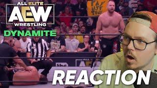 Jon Moxley SQUASHED CM Punk!!!  | CM PUNK vs. JON MOXLEY - Live Reaction! #aewdynamite