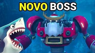 NOVO BOSS me TROLLOU no HUNGRY SHARK WORLD