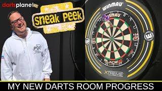 SNEAK PEEK - NEW DARTS ROOM