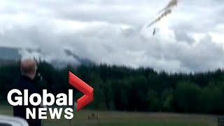 CF Snowbirds plane crashes near Kamloops, B.C. during stop on cross-Canada tour