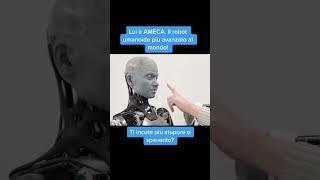 Ameca il robot umanoide più avanzato del mondo.