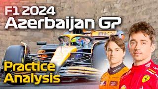 F1 2024 Azerbaijan Practice Analysis - What Did We Learn?