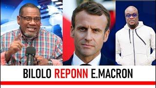 Pou Bilolo se Gerald Gilles ki fe kanpe boukante lapawol, li reponn pè Petithomme ak tout E.Macron