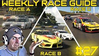 Very RANDOM this week... Still DIFFERENT I guess? || Weekly Race Guide - Week 27 2021