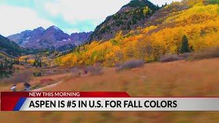 Aspen 5th best place to see fall colors