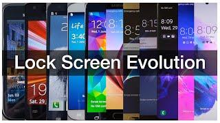 Samsung Galaxy Lock Screen Evolution (2.2 - 14)