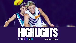 Highlights | Hayden Young v Port Adelaide