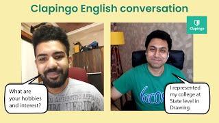 Clapingo English Conversation practice with Indian tutor | Speak English Fluently