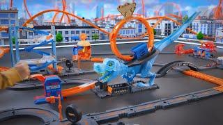 Toys"R"Us Hot Wheels® City T-Rex Chomp Down™, playset  ️