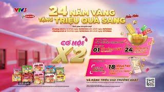 TVC Hảo Hảo - 24 năm vàng, tặng triệu quà sang (30s, 9/2024)