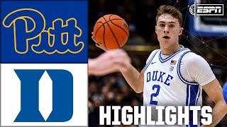 Pittsburgh Panthers vs. Duke Blue Devils | Full Game Highlights | ESPN College Basketball