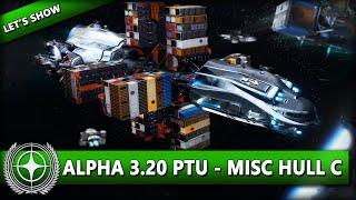 ALPHA 3.20 PTU, HULL C & PERFORMANCE UPDATE ⭐ STAR CITIZEN 3.20 [Let's Show] Deutsch/German