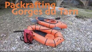 Packraft dans les Gorges du Tarn.