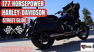 177 Horsepower Zipper's Performance Harley-Davidson 128 Street Glide First Ride! It's a monster!