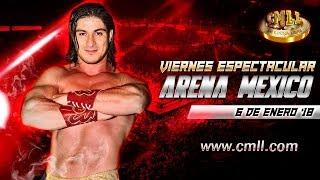 LUCHA LIBRE SABADO ESPECTACULAR DE ARENA MEXICO 6 DE ENERO DEL 2018 FUNCION COMPLETA