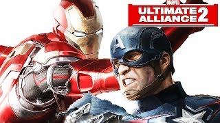 Marvel: Ultimate Alliance 2 - Civil War Story - All Cut Scenes [Movie] [FULL]