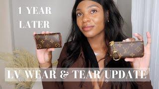 LOUIS VUITTON 6 KEY HOLDER KEY POUCH 1 YEAR UPDATE REVIEW 2022 WEAR AND TEAR REGRETS Shae Faith