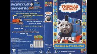 Opening To Thomas & Friends Rescues on the Railway 2002 AU VHS