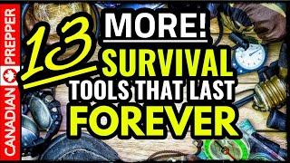 13 More Survival Gear Items That Last Forever!