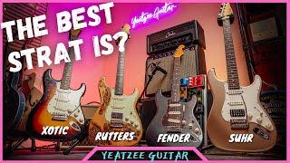 Which 'Strat' do YOU prefer? Fender vs Suhr vs Xotic vs Rutters