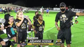 ARIANNI HODGE U11 All Stars Soccer Youth - Soccer Highlights - Naples Captains