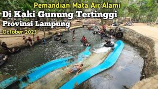 Pemandian Sumber Mata Air Alami - WAY TEBING CEPPA KALIANDA LAMPUNG SELATAN INDONESIA | October 2023