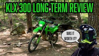 KLX 300 Long Term Review. The Pros and Cons of Kawasaki's Budget Dual Sport after One Year Riding.