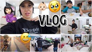 MI ESPOSO QUIERE OTRO BEBE  + SALIMOS A PASEAR CON LOS NIÑOS!! NUESTRO DOMIGO!