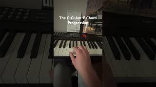 The C-G-Am-F Chord Progression is insane. #Piano #Guitar #Tutorial